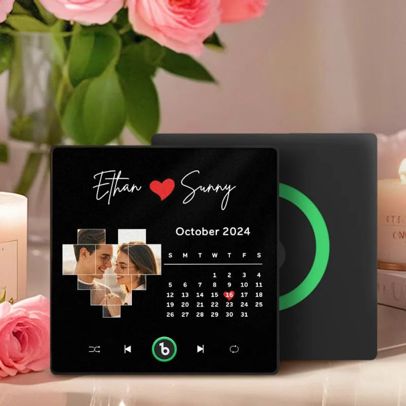 Custom Music And Photo Fridge Magnet Best Gift