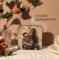 Birthjuly™ Personalized Music Fridge Magnet with Custom Photo - Push Button Audio Keepsake - Unique Musical Gift for Birthdays & Anniversaries